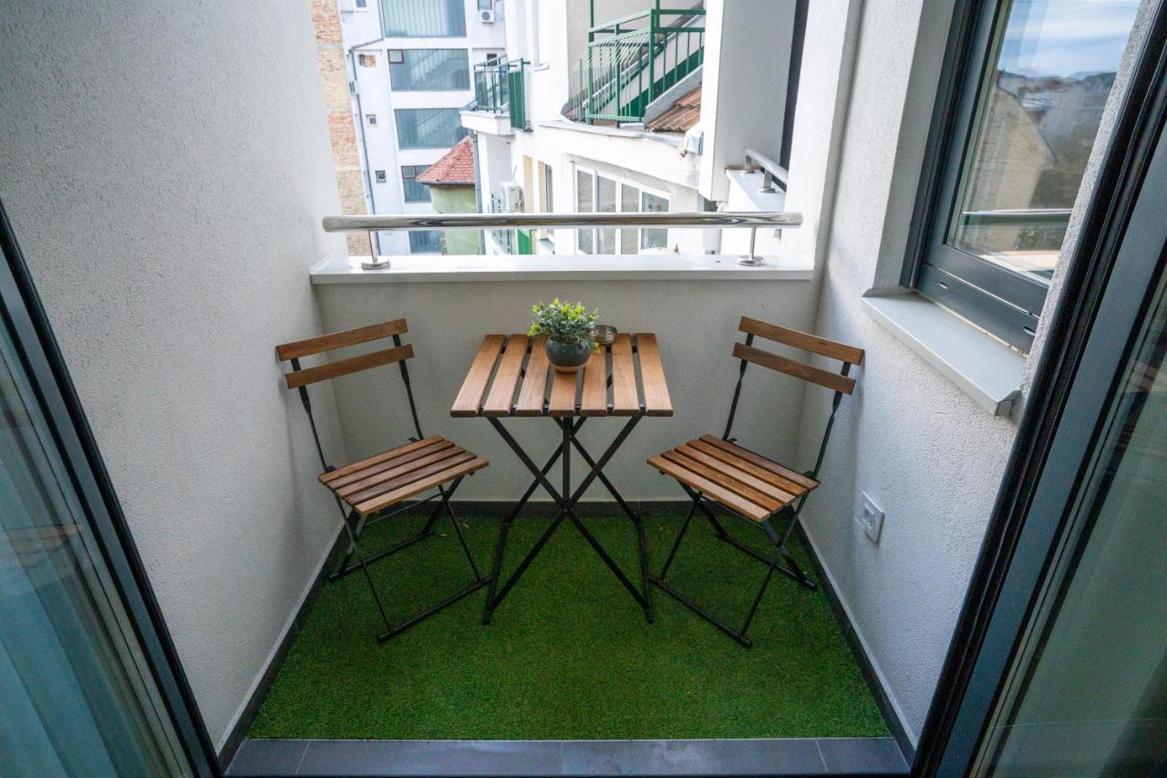 Sky Apartments Novi Sad Bagian luar foto